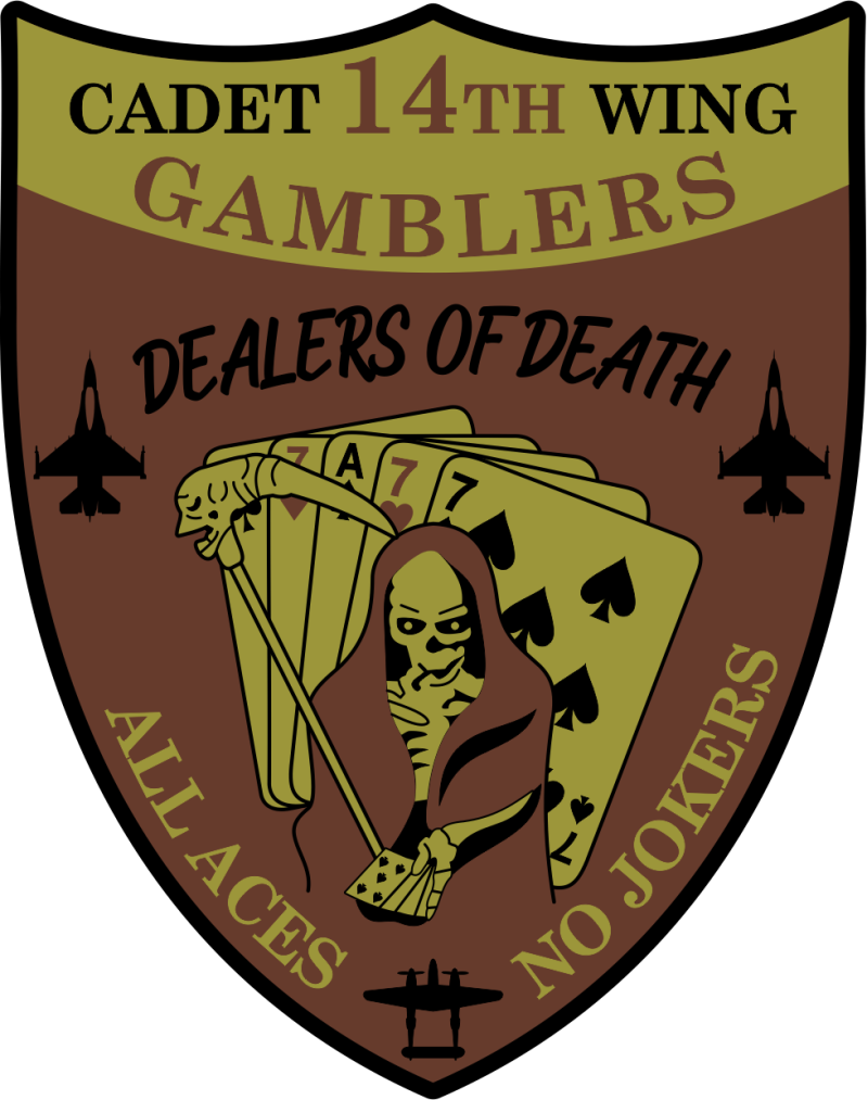 AFROTC Det 14 Gamblers OCP Patch