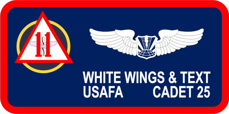 CS-11 Navy Name Tag