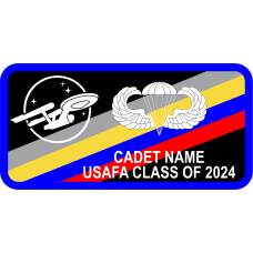 Image for CS-19 Blue Border Name Tag