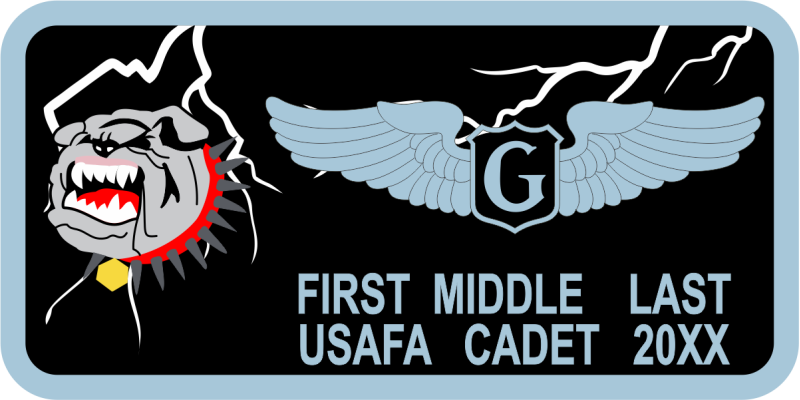 CS-13 Bull Dog Name Tag 2024