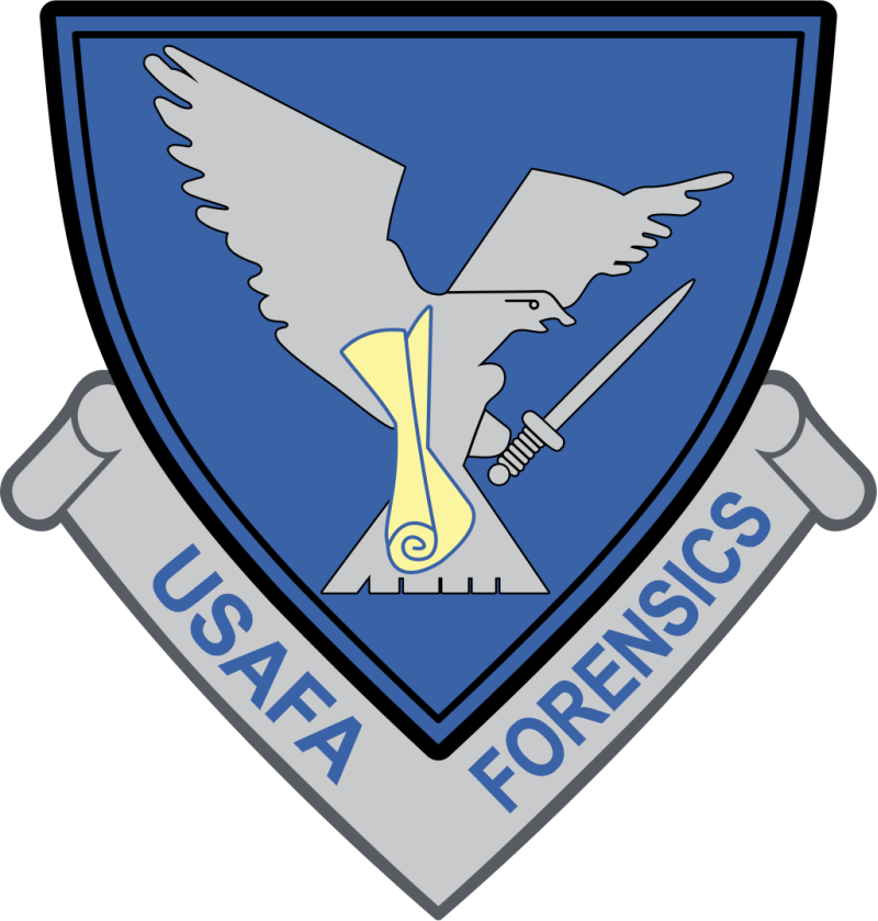 USAFA Forensics Team Full Color Patch