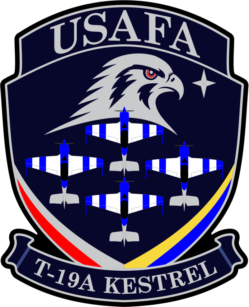306 FTG T-19A Kestrel USAFA Eagle Dark Navy Patch