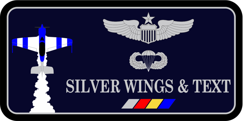 306 FTG T-19A Dark Navy Name Tag 