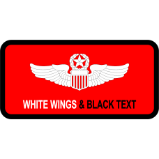 Image for 110 BS Red Name Tag