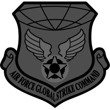 Image for 393 BS AFGSC Globe on Top Gray Patch 2022 Revised