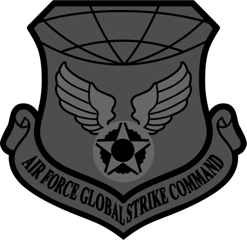 393 BS AFGSC Globe on Top Gray Patch 2022 Revised