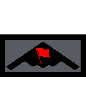 Image for 393 BS Red Flag B-2 Pocket Tab