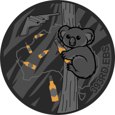 Image for 393 EBS B-2, Koala Boozing Patch
