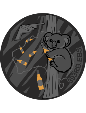 Image for 393 EBS B-2, Koala Boozing Patch