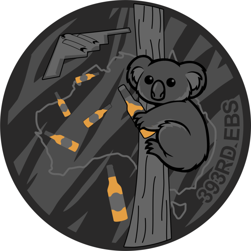 393 EBS B-2, Koala Boozing Patch
