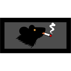 Image for 393 BS Smoking Rat Pocket Tab