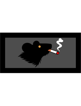 Image for 393 BS Smoking Rat Pocket Tab
