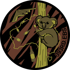 Image for 393 EBS B-2, Koala Boozing OCP Patch