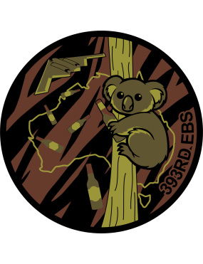 Image for 393 EBS B-2, Koala Boozing OCP Patch