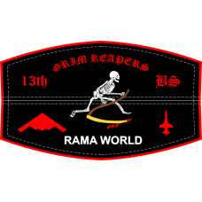 Image for 13 BS Visor Cover, Whiteman AFB