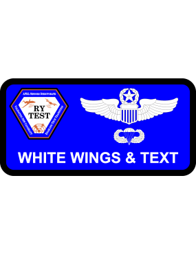 Image for AFRL RY Test Blue Name Tag