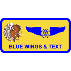 Image for 445 OSS Flying Buffalo Name Tag