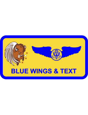 Image for 445 OSS Flying Buffalo Name Tag
