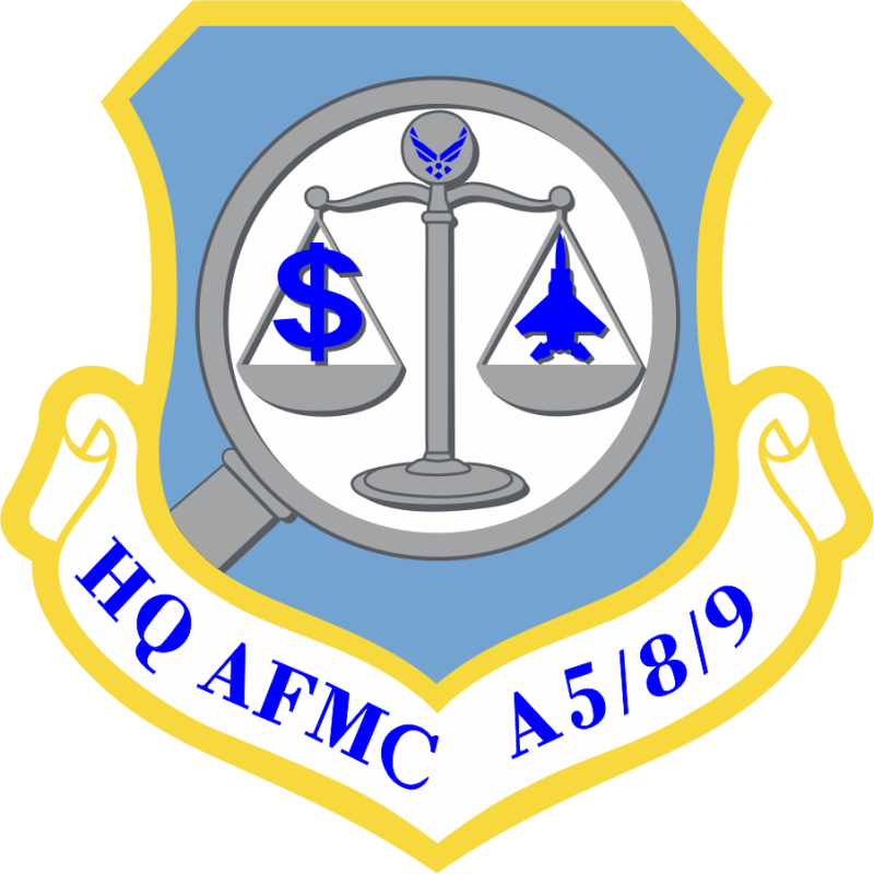 HQ AFMC A5/8/9 Balance Scale Full Color Patch
