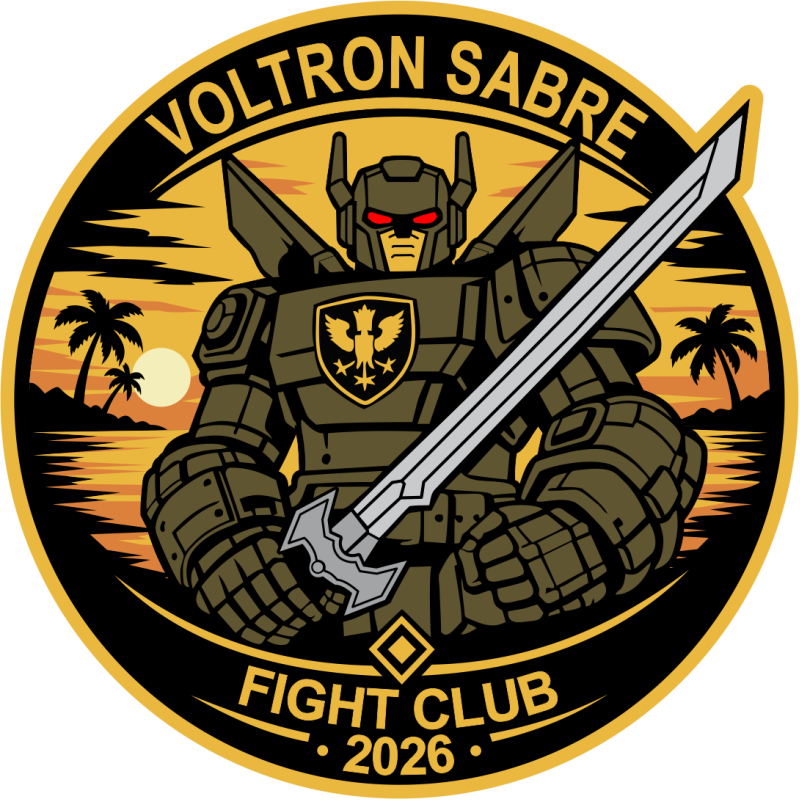 AFRL/RYZ Voltron Sabre Fight Club 2026 Patch