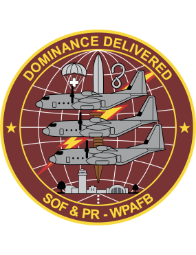 Image for AFLCMC SOF & PR Dominance Delivered Full Color Patch