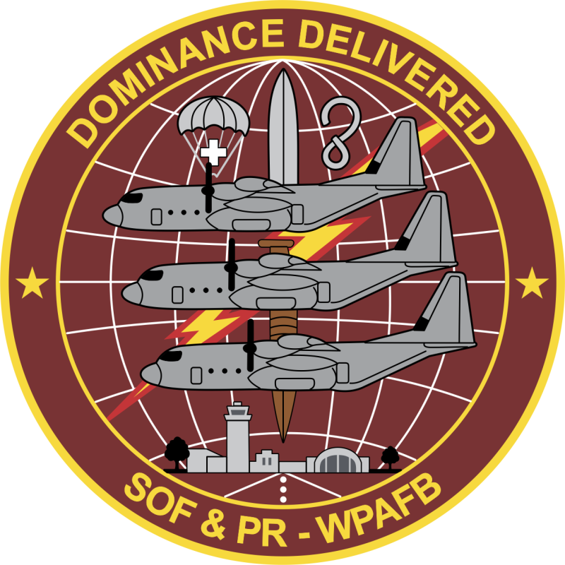 AFLCMC SOF & PR Dominance Delivered Full Color Patch