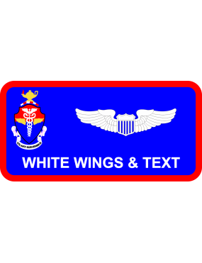 Image for USAFSAM SAM Seal Logo Name Tag
