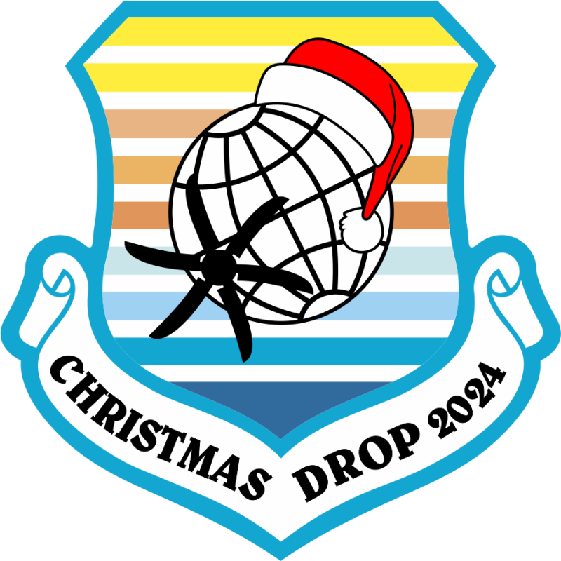 36 AS Christmas Drop 2024 Shield Patch