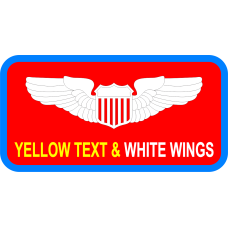 Image for 375 AES Red Name Tag