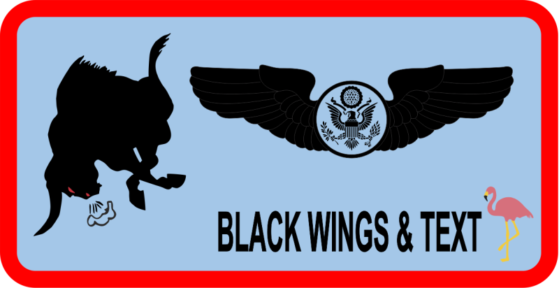 17 ATKS Blue Name Tag