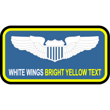 Image for 7 AS Blue Name Tag