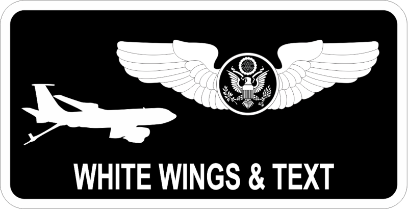 434 OG Black Name Tag