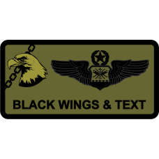 Image for 27 SOW Safety Eagle with Chain Name Tag