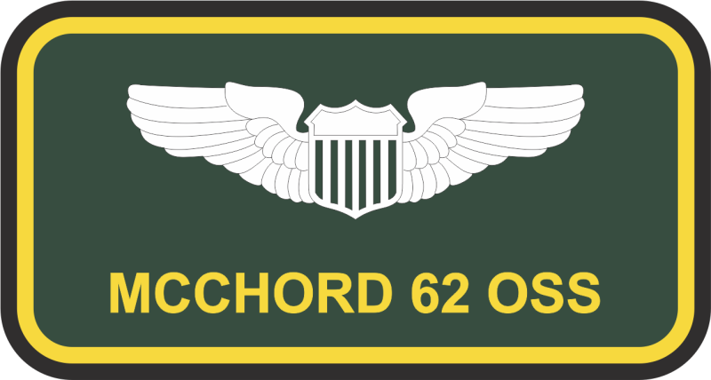 62 OSS Green Name Tag