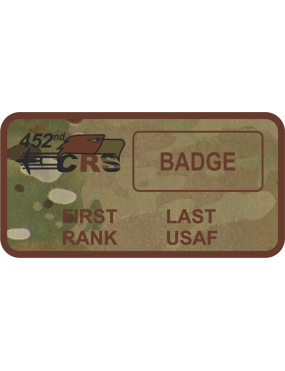 Image for 452 CRS OCP Name Tag