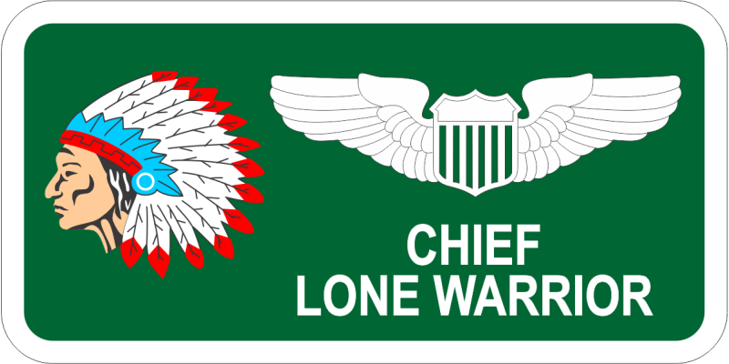 335 FS Chief Friday Name Tag