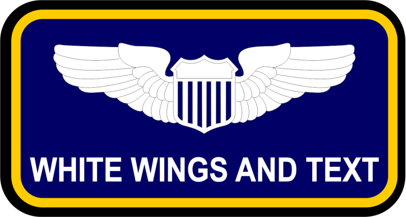 344 TRS Navy Name Tag