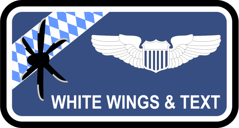 37 AS Blue Diamond Name Tag