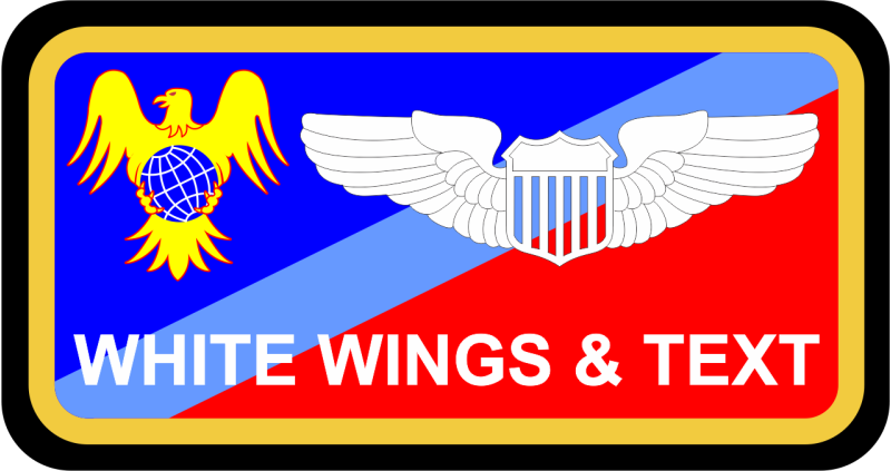 375 AMW Phoenix Name Tag