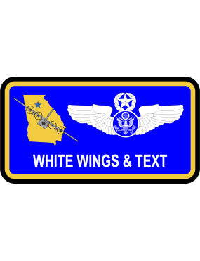 Image for 700 AS Blue Name Tag