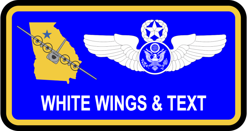 700 AS Blue Name Tag