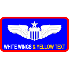 Image for 916 ARW Blue Name Tag