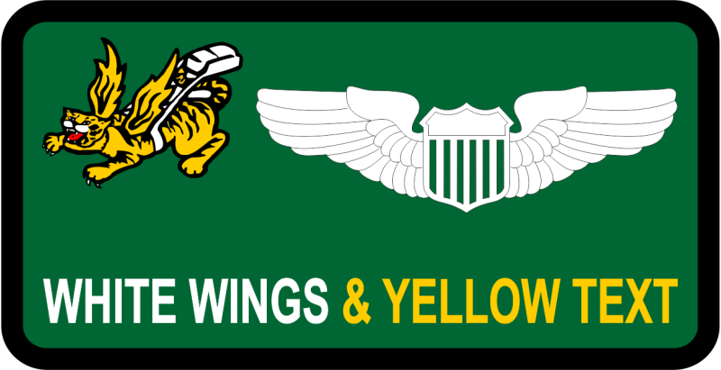 77 ARS Tiger Name Tag