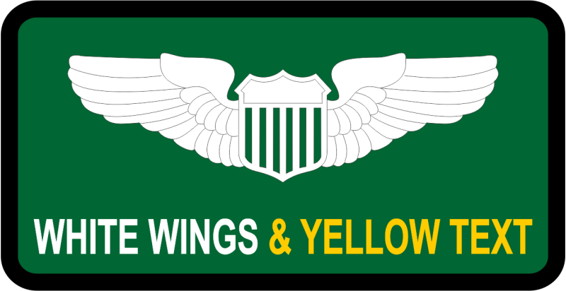 77 ARS Green Name Tag