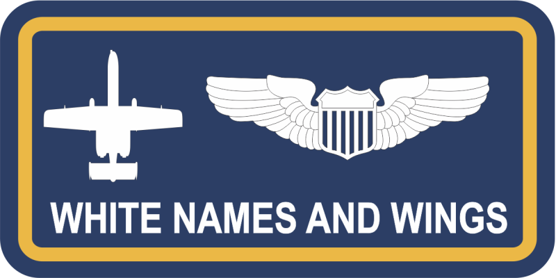 86 FWS Royal Blue Name Tag