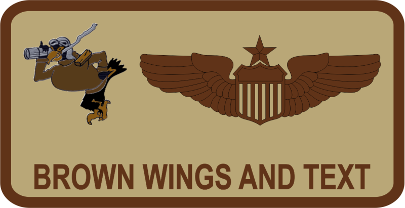 4 ERS Desert Name Tag