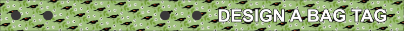 Birds Bag Tag