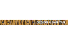 Image for Tiger Stripes 2 Bag Tag