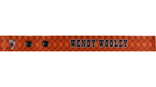 Image for Horse Orange Pattern Bag Tag