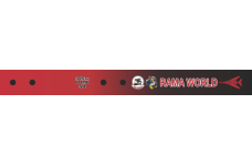 Image for 345 BS Red Fade To Black Bag Tag